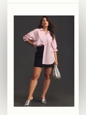 Anthropologie The Bennet Buttondown Shirt by Maeve